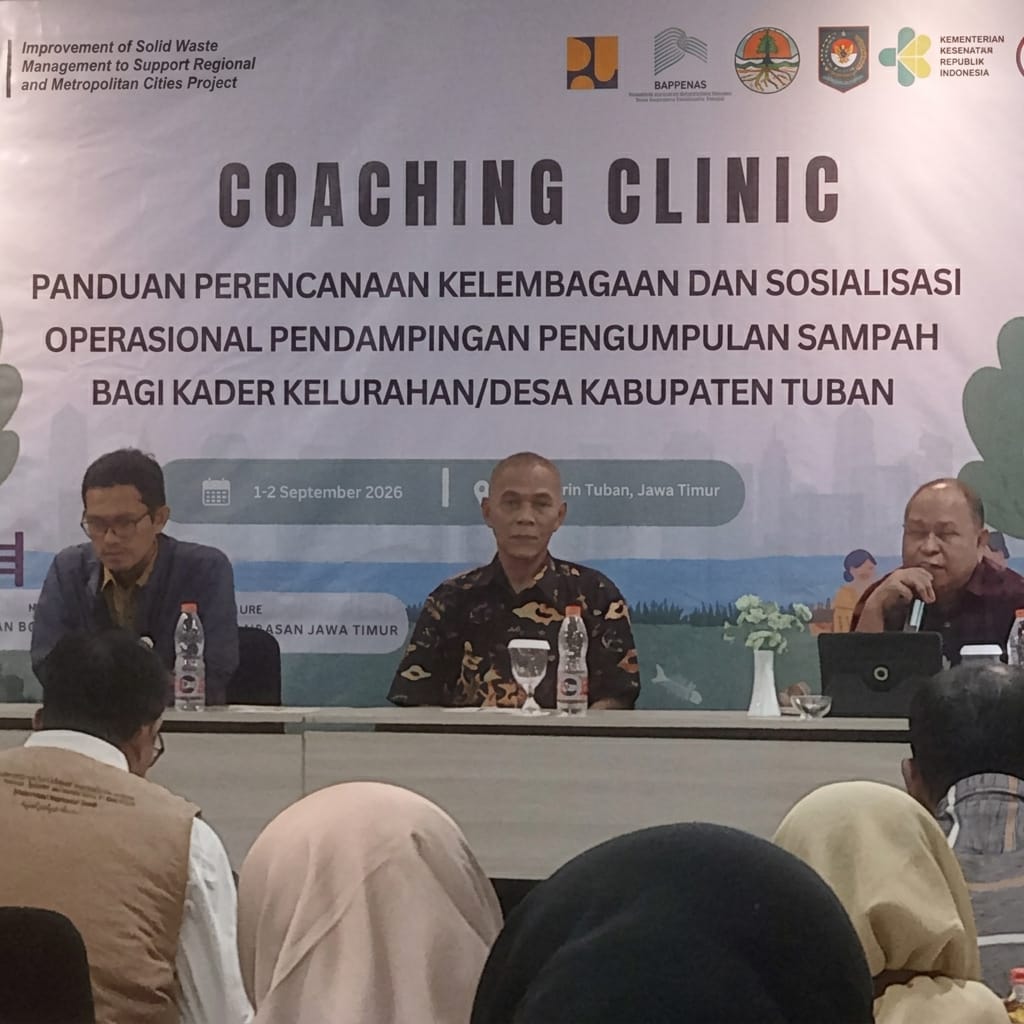 Coaching Kader Dibuka, Anis Sutrijono Dorong Penyusunan RTPS Berbasis Data Nyata dan Penguatan Lembaga Sampah